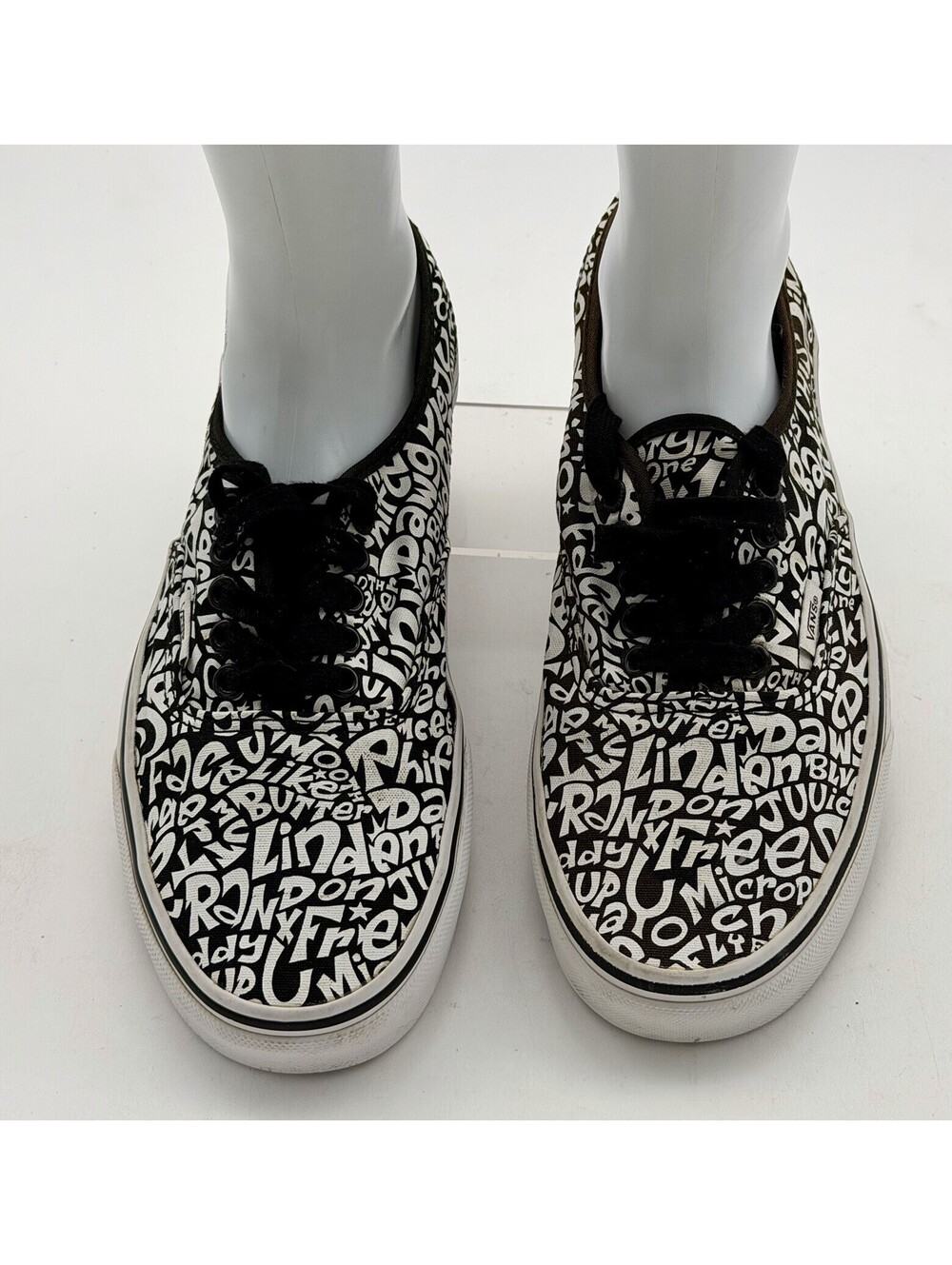 Vans A Tribe Called Quest x Men’s 8.5 Women’s 10 Authentic Tracklist Free Ship